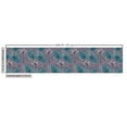 thumbnail image 3 of Ambesonne Floral Fabric by the Yard Upholstery, Graphic Nature Theme Petals, 5 Yards, Pale Eggplant Sea Blue, 3 of 5