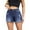 Blue, variant on Dndif Clearance! Jean Shorts Womens 2025 New Women's Denim Shorts Fashion Y2 Denim Shorts Lounge Shorts Women Blue1 L