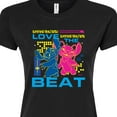 thumbnail image 3 of Disney - Lilo & Stitch - Love The Beat - Juniors Fitted Graphic T-Shirt, 3 of 5