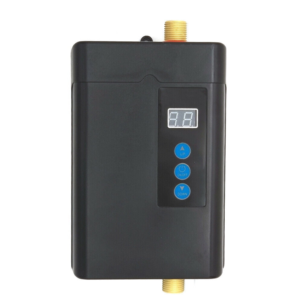 Electric Hot Water Heater Instant Boiler On Demand Tankless with Remote Control for homes, kitchens, apartments