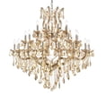 thumbnail image 2 of Elegant Lighting Maria Theresa 44" 37 Light Royal Crystal Chandelier, 2 of 9