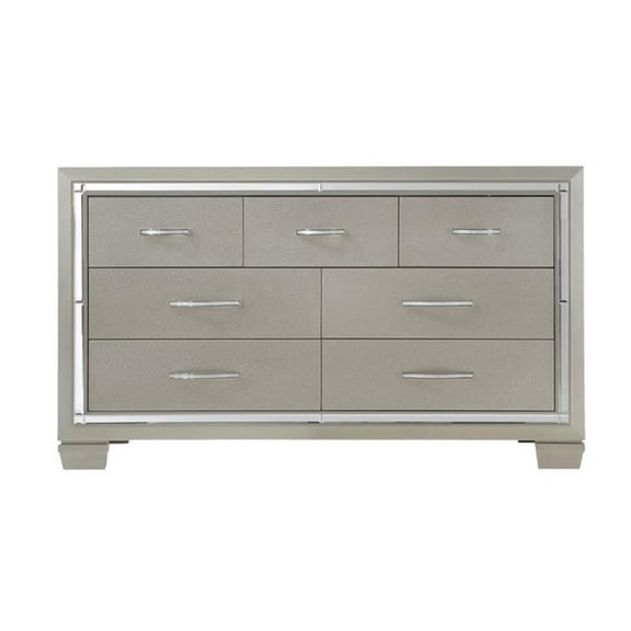 Bowery Hill Dresser in Champagne