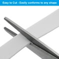thumbnail image 4 of Uxcell 1 Set Weather Stripping Door Seal Self Adhesive White 1/2 inch x 1/16 inch x 32 ft, 4 of 6