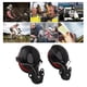 thumbnail image 4 of Hard Hat Earmuffs Noise Blocking Hearing Protection Adjustable Helmet Ear Muffs for Construction Site Workers Black Red, 4 of 4