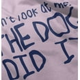 thumbnail image 6 of Dont Look at Me the Dog Did it Romper Boys or Girls Infant Baby Brisco Brands 12M, 6 of 7
