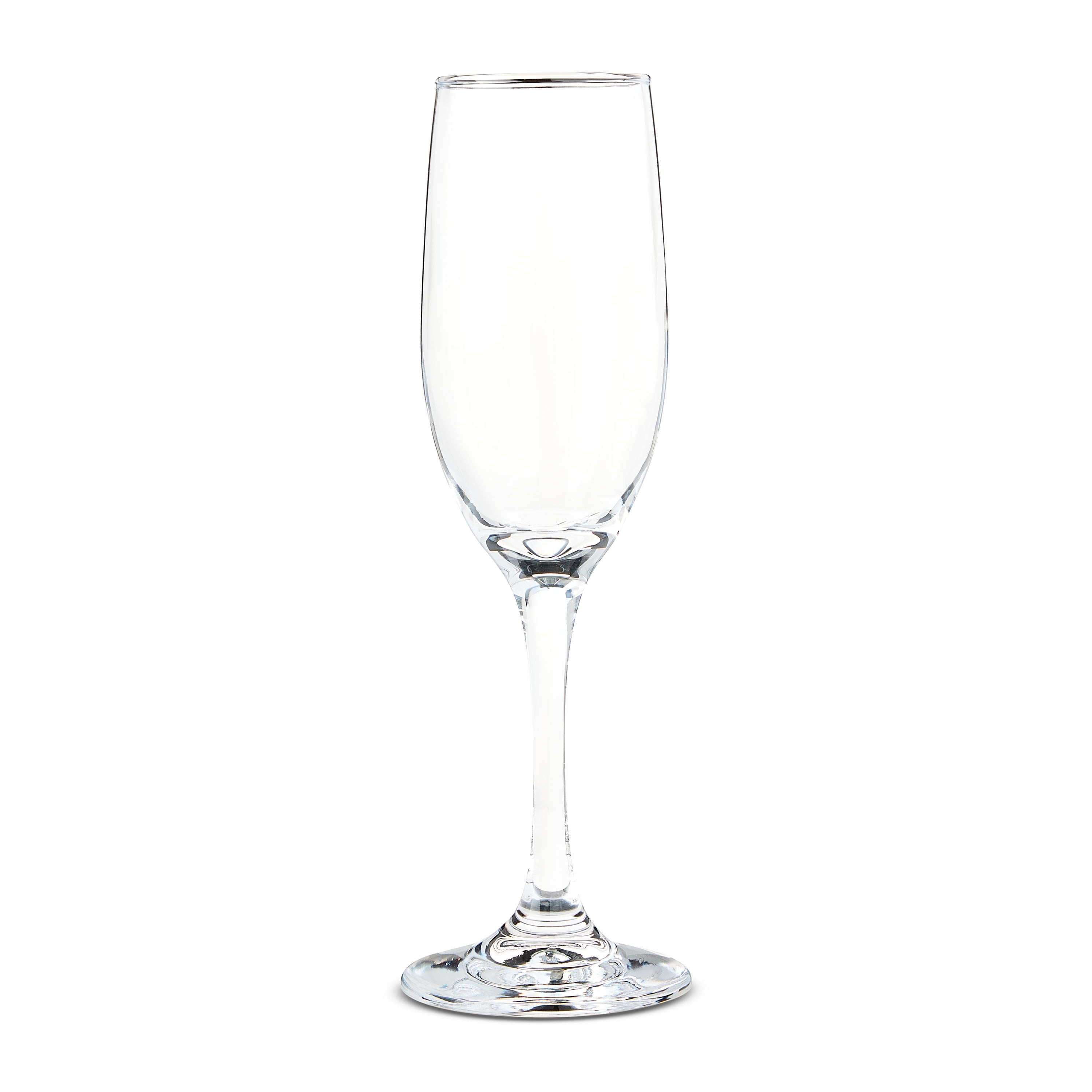 2 Count, 6 FL OZ Clear Glass Champagne Flutes, by Way To Celebrate