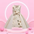 thumbnail image 2 of PMVFHDE Liquidation Robe de Noël 3t Mode Col à Revers Vêtements pour Enfants Robe à Paillettes Étoile pour Enfants Robe Robe pour Enfants,A,6-7 Ans, 2 of 9