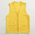thumbnail image 2 of Outfmvch Sweater Vest Womens Vest Adult Postulant Activity Vest Supermarket Vests Clerk Workwear Puffer Vest Women Yellow 3Xl, 2 of 4