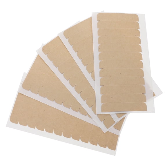 BESTYASH 10 Sheets Kraft Paper Hair Tape for Hair Extensions and Styling