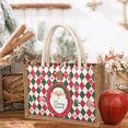 thumbnail image 6 of Nilvkv CHRlSTMAS-GlFT Bag Packaging Bag Santa Claus Festive Atmosphered Gift Bag Christmas Eve Appled Gift Bag Portable Linen Bag, CHRlSTMAS-GlFTs, 6 of 6