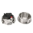 thumbnail image 1 of Mini Stainless Steel Outdoor Pressure Cooker Portable Three Layer Fast Heating Cooking Pot for Gas Induction Cooktop, 1 of 7