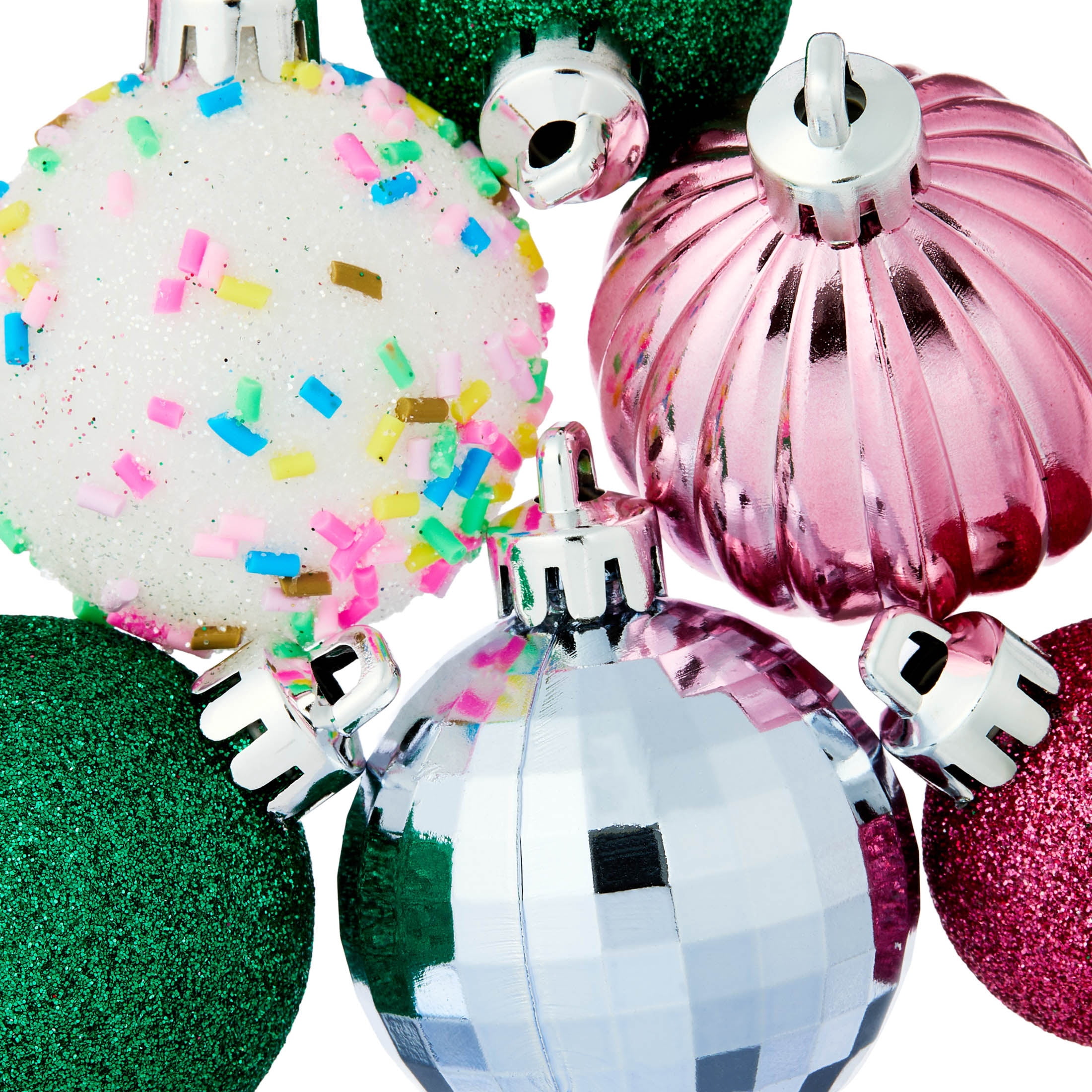 20-Count Multicolor Mini Ball Shatterproof Christmas Ornaments, by Holiday Time