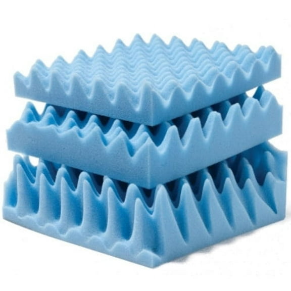 Lumex Convoluted Foam Mattress Pads - 3 Inches Queen Mattress Pad