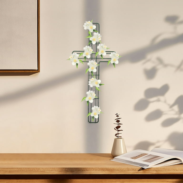 Wire cross cheap wreath frames