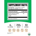 thumbnail image 2 of BulkSupplements Organic Spinach Powder - Spinach Supplement, Spinach Powder Organic - Green Superfood, Vegan & Gluten Free - 4g per Serving, 250g (8.8 oz), 2 of 5