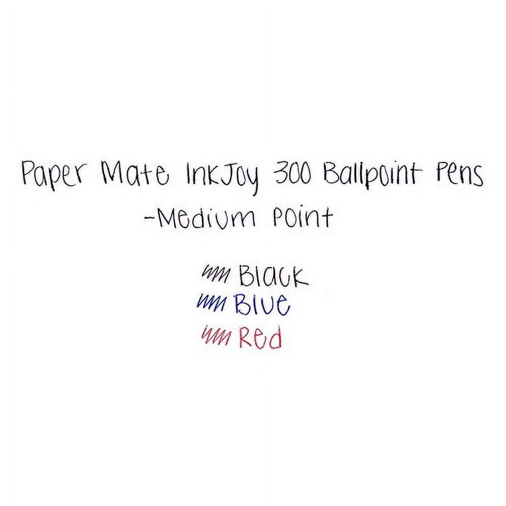 Paper Mate Inkjoy Ballpoint Pens, 0.7 mm, Blue, 12/Pack