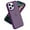 Darkpurple, variant on Decase for iPhone 15 Plus Translucent Case,Military Grade Anti-Drop Rugged Shockproof Anti-Yellowing Protection Cover,Anti-Scratch Soft TPU + Hard PC Hybrid Back Cover for iPhone 15 Plus,Darkpurple