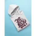 thumbnail image 3 of Naughty Krampus Humor Creepy Christmas Men's Hoodie, 3 of 4