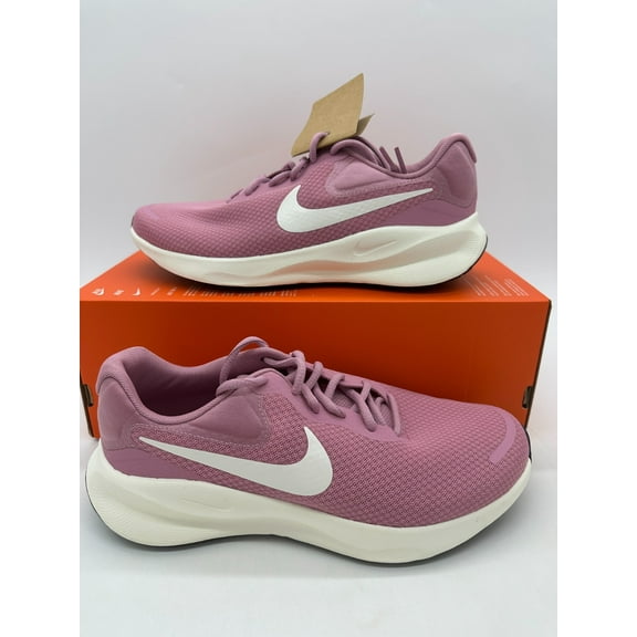 Nike Revolution 7 Women's Size 6.5 Wide Pink White Running Shoes FZ6829 603