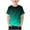Army Green, variant on CYRBOKO Boys T-shirts, Short Sleeve Casual Gradient Color Summer Sports Tee Green Size 9-10 T