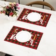 thumbnail image 3 of Diatomite Placemat Absorbing Festive Holiday Dining Mat For Dinner Party Celebrations Kitchen Table Decorative Non Christmas Theme, 3 of 3