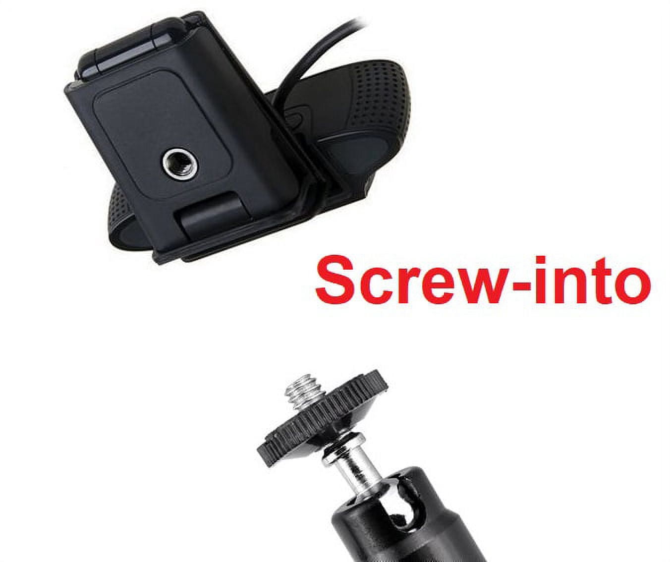 Acetaken Webcam Stand-25 inches Flexible Arm Clamp Holder for Logitech C920 StreamCam Brio C922 C930 C925 C615 Webcams