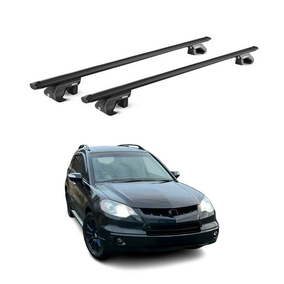 OMAC Roof Rack Cross Bars Fits Acura RDX 2007-2018 Black Luggage Carrier 2 Pcs