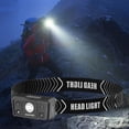 thumbnail image 3 of Escalada Faro recargable potente sensor XPE LED pesca faro negro Barbie Nuevos Originales, 3 of 9