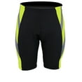 thumbnail image 2 of Men's Sublimation Print Gel 3-D Padded Cycling Biking Short (X-Large, Fluorescent Yellow), 2 of 3