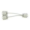 thumbnail image 1 of ACCL 8 inch DB15HD-M to 2x DB15HD-F VGA Splitter Cable, 5 Pack, 1 of 1
