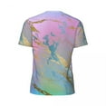 thumbnail image 6 of T Shirt For Men Glod Metallic Gym Beach Girly Millennial Ombre Watercolor Casual Fashion Tshirt For, 6 of 7