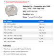 thumbnail image 2 of Radiator Cap - Compatible with 1980 - 1981, 1990 - 1999 Ford F800 1991 1992 1993 1994 1995 1996 1997 1998, 2 of 2