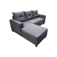 thumbnail image 4 of Sala Esquinera El Bazar Store Demeter Gris plata 210x160 cm, Tela Lino nacional, Modular, Love seat, chaise, 4 of 5