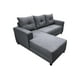thumbnail image 4 of Sala Esquinera El Bazar Store Demeter Gris plata 210x160 cm, Tela Lino nacional, Modular, Love seat, chaise, 4 of 5