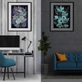 thumbnail image 2 of Kits de pintura de diamantes con diseño floral luminoso para adultos, manualidades y decoración del hogar., 2 of 5