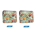 thumbnail image 7 of FORMRS 13-13.3 inch Laptop Sleeve Case Soft Carrying Quilted Computer Bag Cover, Green Floral Tomatoes, 7 of 7