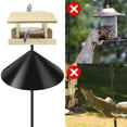 thumbnail image 4 of 2Pcs Squirrel Baffle Set 18inch Protective Bird House Guard Wrap Around Squirrel Guard Baffle Reusable Raccoon and Squirrel Proof with Accessories for Bird Feeder Pole, 4 of 9