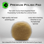 TruCut Hand Applied Polish PLUS Starter Kit | 4oz | Includes CtD Premium Polish Pad