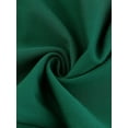 thumbnail image 5 of INSPIRE CHIC Women's Pencil Skirt High Waist Pleated Front Work Office Bodycon Skirts 2XL Dark Green, 5 of 6