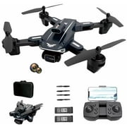 Xitz X109 RC Drone with 2 Batteries,HD Camera,Obstacle Avoidance,Stable Hover,Black