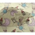 thumbnail image 4 of oneOone Viscose Chiffon Light Yellow Fabric Baby Feeder|Moon & Cartoon Sheep Kids Sewing Fabric By The Yard Printed Diy Clothing Sewing Supplies 42 Inch Wide, 4 of 4