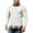 C-White137, variant on DHFJKG Men's 2 In 1 Sweater With Plaid Edge Slim Fit Long Sleeve Turndown Collar Knitted Pullover Top Casual Cozy Jumper Tops