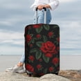 thumbnail image 3 of Lsque Roses Printed Luggage Cover, Travel Luggage Protector,Scratch and Dirt Resistant, Fits 18-32 Inch Luggage - Medium, 3 of 9