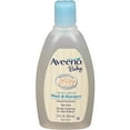 thumbnail image 2 of Aveeno Baby Wash & Shampoo Gentle Cleansing Lightly Scented, 12oz, 8-Pack, 2 of 8