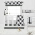 thumbnail image 3 of Bacati - Dots/Stripes Black Musical Baby Crib Mobile, 3 of 4
