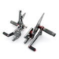 thumbnail image 2 of Rearset Rear set Foot pegs For Suzuki GSXR 1000 2007-2008 Gray, 2 of 4