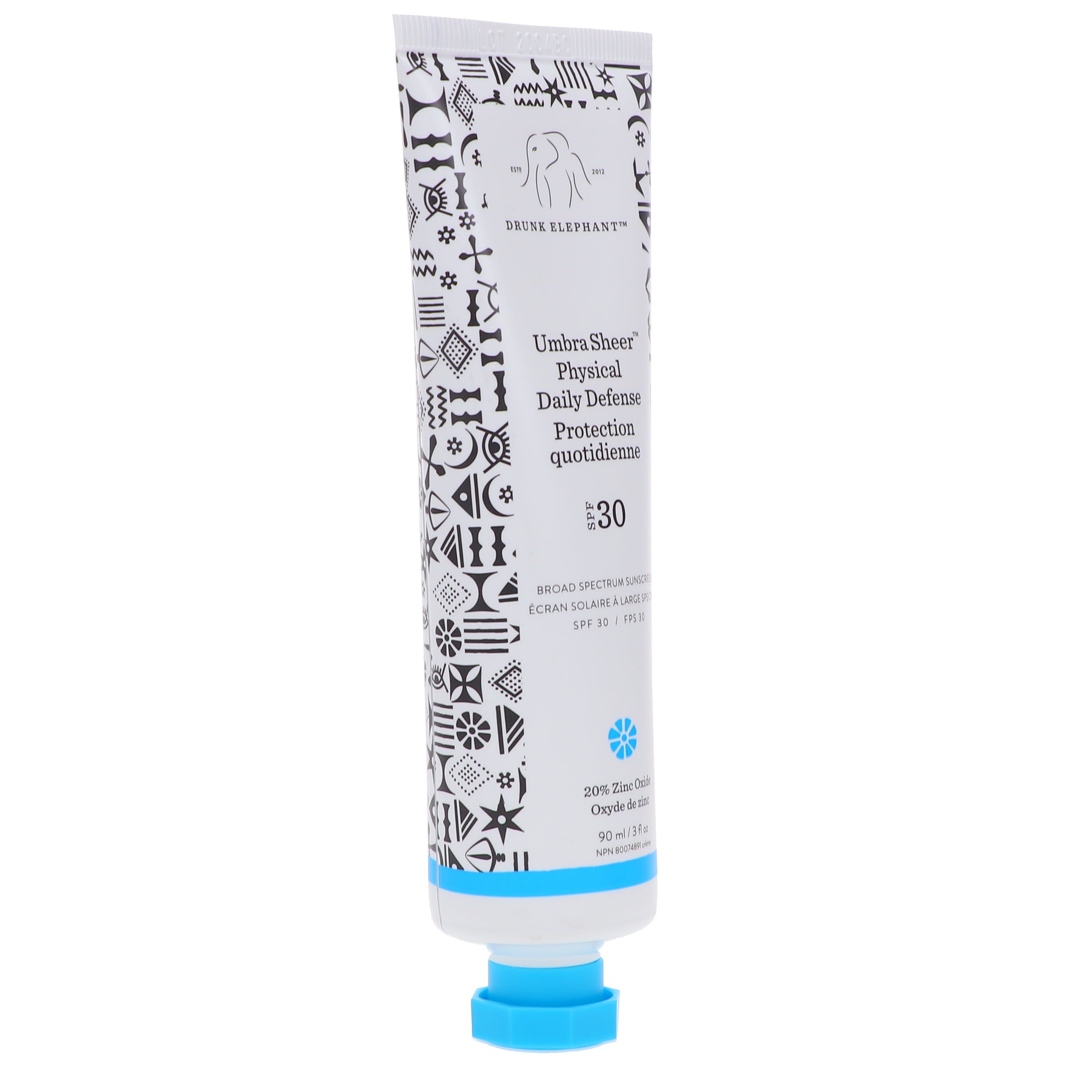 Drunk Elephant Umbra Sheer Physical Daily Defense SPF 30 3 oz