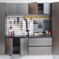 thumbnail image 6 of Pemberly Row Wood Base Drawer Wall Mounted Garage Cabinet in Metallic Gray, 6 of 9