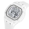 thumbnail image 4 of Reloj digital multifuncional resistente al agua: práctico reloj de pulsera electrónico para uso diario informal con alarma, cronómetro y calendario., 4 of 6