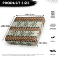 thumbnail image 4 of Renewold American Tribal Beige Blue Sofa Seat Cushion Cover Individual Couch Cushion Cover Non-Slip Chair Slipcover Replacement with Elastic Bottom for Kids, Pets, Cats, S, 4 of 5